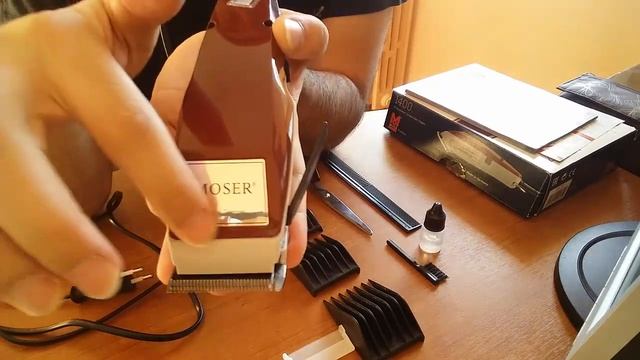 MOSER 1400 (set) Saç Kesme Makinesi Incelemesi (1400-0278)