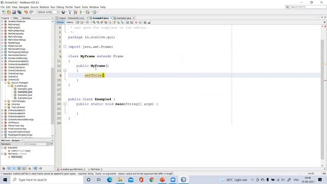 Java Project Lecture-3 | Changing Background Colors, Buttons & FlowLayout | #scalive #javaProject смотреть онлайн