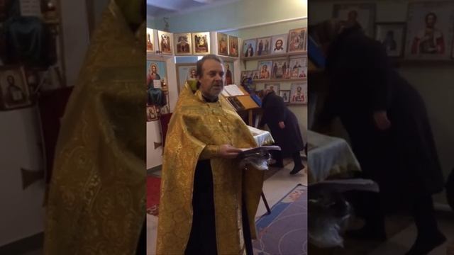 Протоиерей Николай Николаевич Долбунов о восстановлении храма в селе Хохлома (2016.12.19) смотреть онлайн