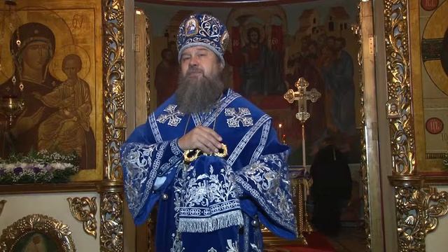 Проповедь епископа Максима в праздник Покрова Богородицы на Всенощном бдении