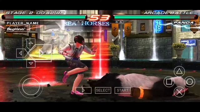 ARCADE BATTLE TEKKEN 6 Mobile Android PPSSPP GamePlay смотреть онлайн