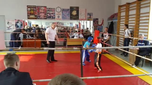 Чемпионат Харьковской области WTKA кикбоксинг лайт-Чуприна Д.(тренер Пархоменко Е.О)
