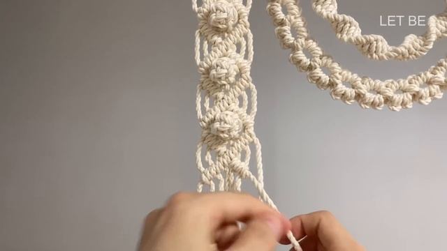 DIY | macrame semicircle wall hanging | 마크라메 반원 월 행잉 смотреть онлайн