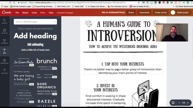 How to Make an Infographic in Canva смотреть онлайн