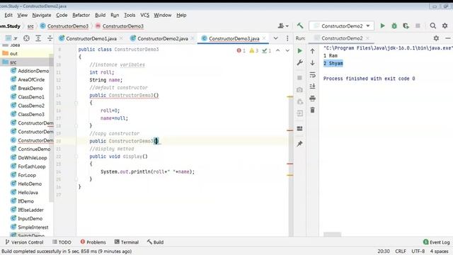 How to define Copy Constructor in Java? (22) || #Java Programming смотреть онлайн