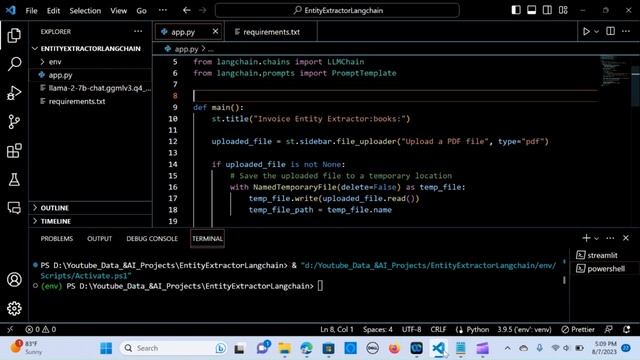 Build and Run Streamlit Invoice Entity Extractor with Llama2| on CPU Machine|ALL OPEN SOURCE смотреть онлайн