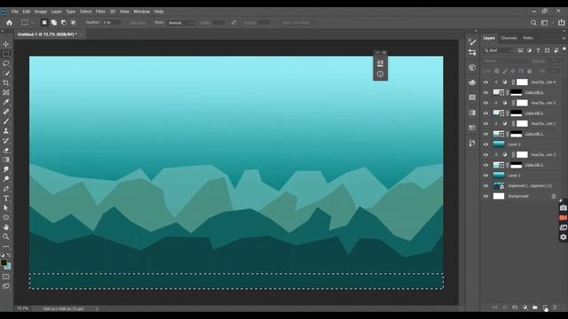 Background Design For Unity 2D Game in Photoshop- Workflow смотреть онлайн