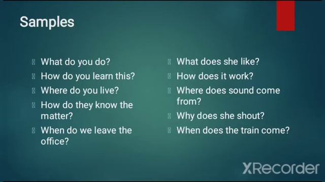 Simple present tense|Question form|Samples#GAKSEnglish смотреть онлайн