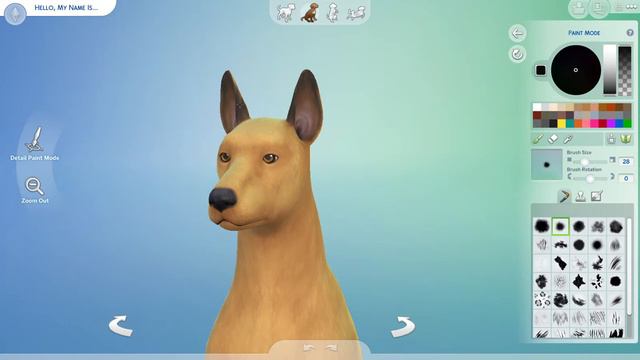 Sims 4 Cats & Dogs: Making a Belgian Malinois смотреть онлайн