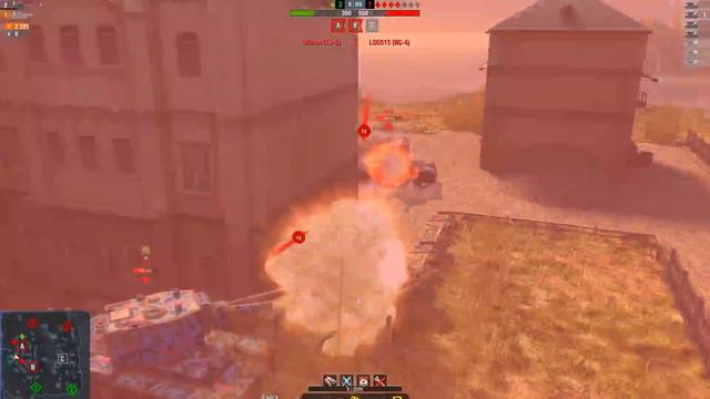 ДВА ИС4 VS СЕМЬ КВ2 НА ФУГАСАХ WOT BLITZ