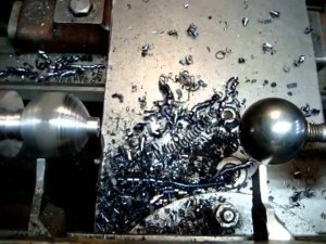 Супер метод Как выточить шар на токарном станке. Метод копира