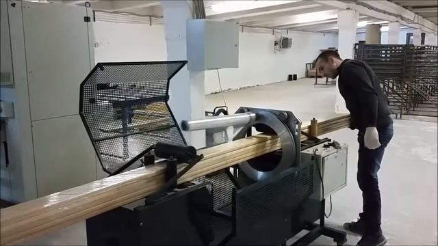 Промышленная упаковка бруса