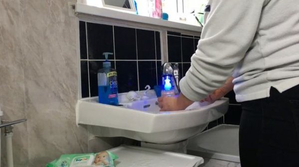 POWER BATHROOM DEEP CLEAN WITH ME | DEEP CLEAN BATHROOM | stickymess17