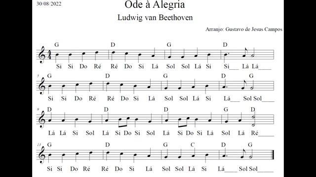 Ode à Alegria - Ludwig Van Beethoven смотреть онлайн