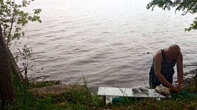 Открытие сезона по ловле раков, вы такого не видели ставим раколовки, рыбалка 2020, Селигер.mp4