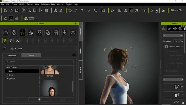 Character Creator How to load and save hair styles from FREE SITES смотреть онлайн