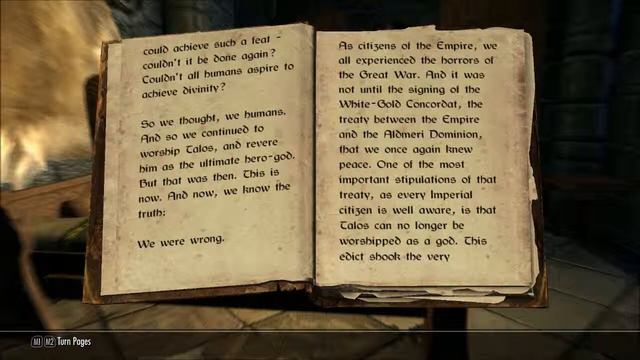 The Wolf of Skyrim Episode 20B: Reading "The Talos Mistake" смотреть онлайн