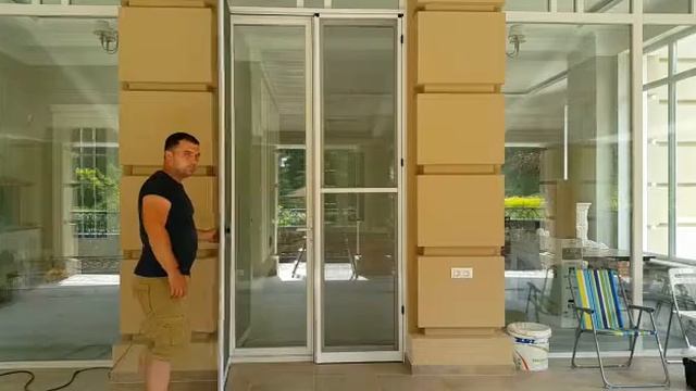Распашная москитная дверь Araknis смотреть онлайн