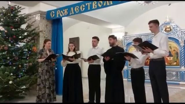 Святочные встречи Кафедрального Собора Рождества Христова г.Южно-Сахалинск смотреть онлайн