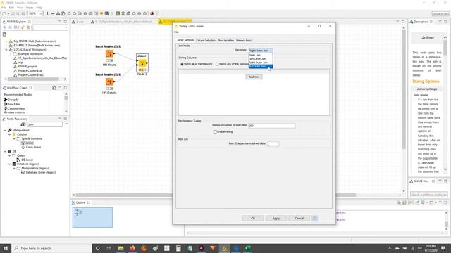Knime - Doing a "vlookup' / Table Join in Knime - Joiner Node смотреть онлайн