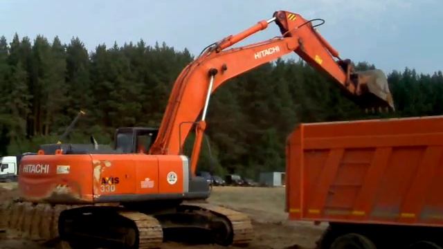 Полный цикл работы Hitachi 330