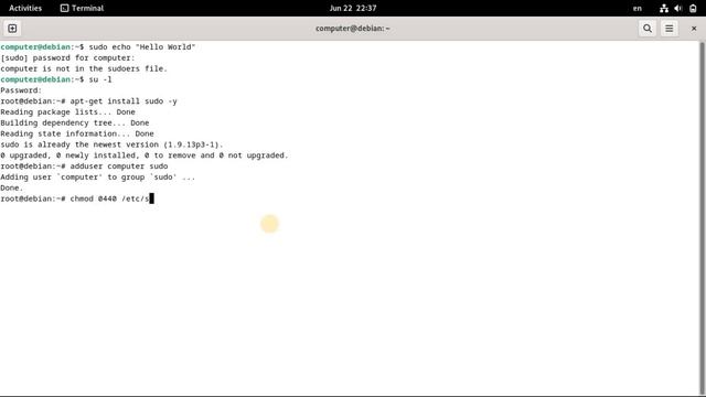 How to fix adduser command not found смотреть онлайн