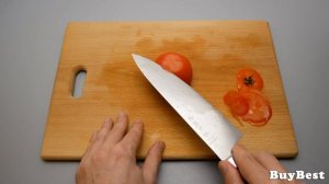 ЛУЧШИЕ КУХОННЫЕ НОЖИ с АЛИЭКСПРЕСС | Кухонный нож HEZHEN сталь German DIN 1.4116 | ОБЗОР и ТЕСТ.