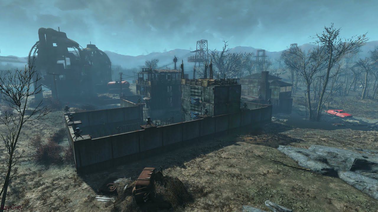 Fallout 4 | Settlement Tour (No Mods) | County Crossing