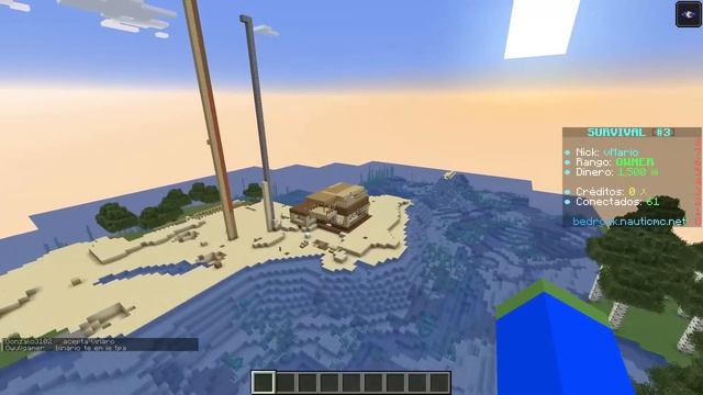 COMO JUGAR el SERVER de vMario Nautic BEDROCK смотреть онлайн