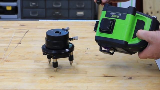 Huepar DT03CG laser level kit - Overview and Use on a few projects смотреть онлайн