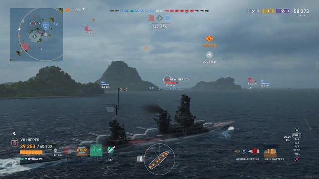 Hyuga W - This Ship is a Must! (World of Warships: Legends Xbox Series X 4K) смотреть онлайн