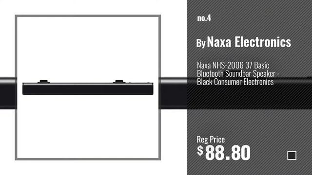 Top 5 Naxa Electronics Sound Bar Speakers [2018]: 42" TV Sound Bar with Amazon Alexa смотреть онлайн