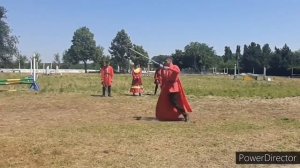 Меч полуторный фланкировка.