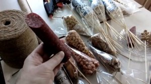 Мужской букет своими руками