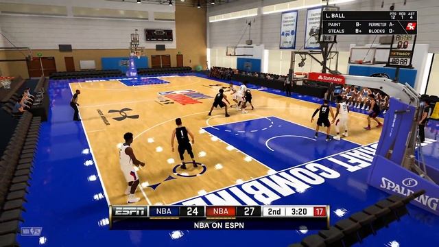 NBA 2K20 LaMelo Ball MyCAREER - Draft Lottery + NBA Combine! Anthony Edwards vs LaMelo Ball смотреть онлайн