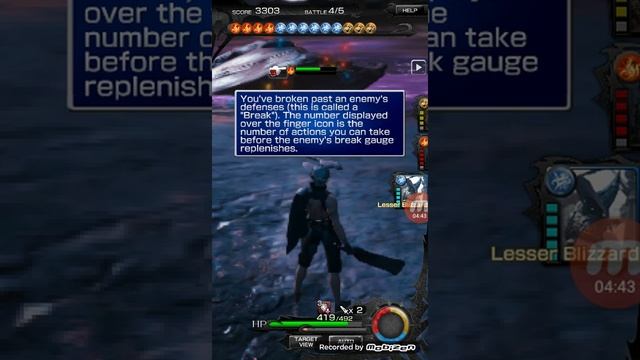 MOBIUS Final Fantasy App Tutorial!?! learning powers and abilities! смотреть онлайн
