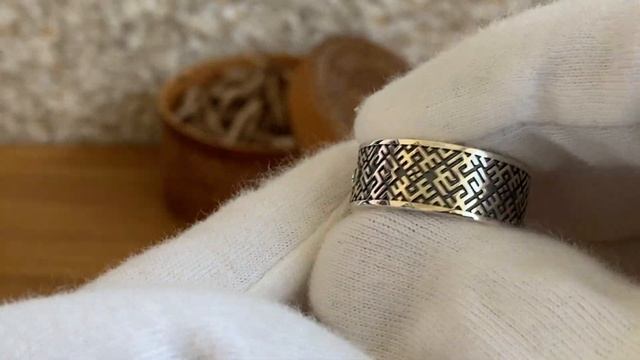 Славянские обручальные кольца «Родимич». Серебро, изумруды смотреть онлайн