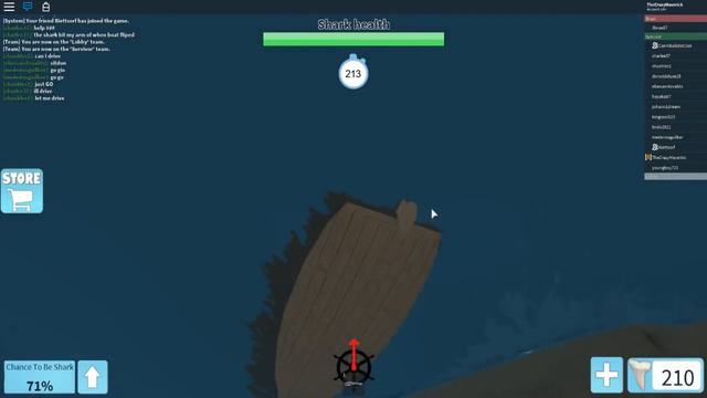 Roblox | JAWS SHARK ATTACK! (Roblox Shark Survival) смотреть онлайн