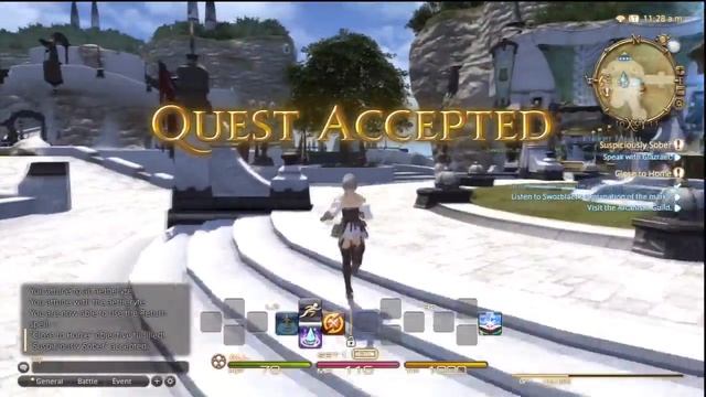 Final Fantasy XIV A Realm Reborn Perfect Walkthrough Part 1 - A New Adventurer Arrives смотреть онлайн
