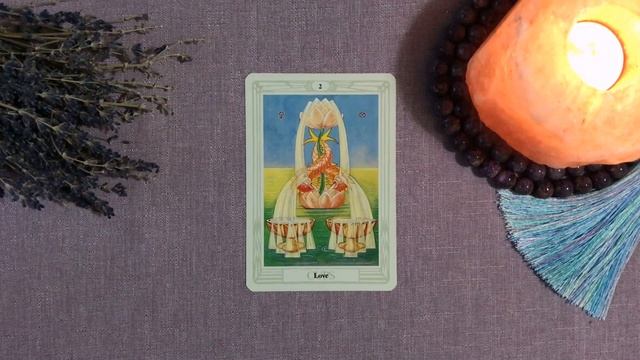 Two of Cups - Thoth Tarot Meanings смотреть онлайн