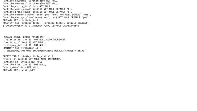 Databases: Phpkb Query Optimization смотреть онлайн
