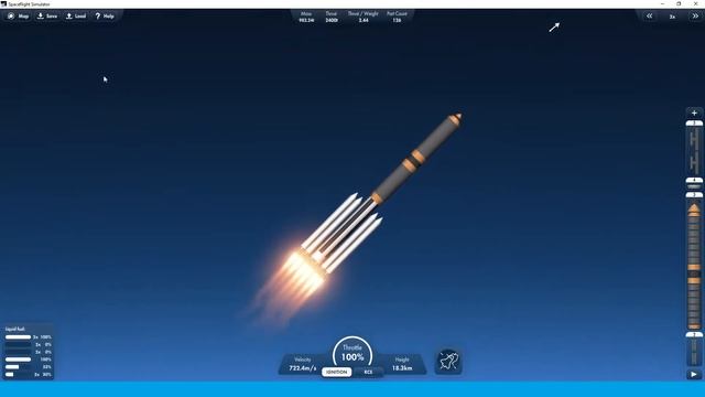 Launching Mobile Space Station Unit - Spaceflight Simulator SFS #spaceflightsimulator #sfs смотреть онлайн