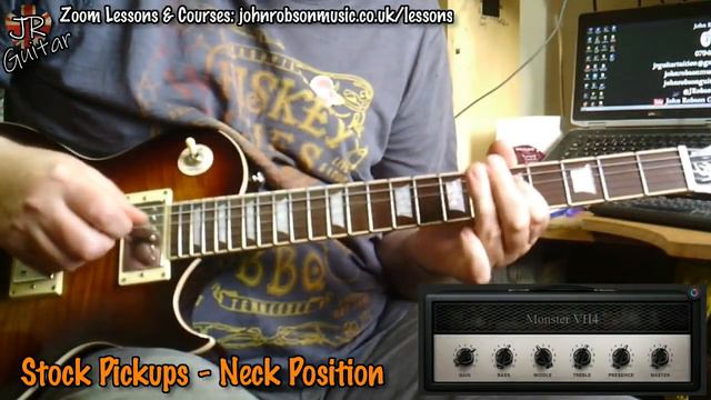 Upgrading A Harley Benton - Iron Gear Pickups Sound Test смотреть онлайн