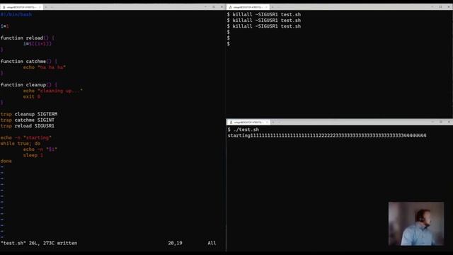 Signal handling in Bash by Wolfgang Liegel смотреть онлайн
