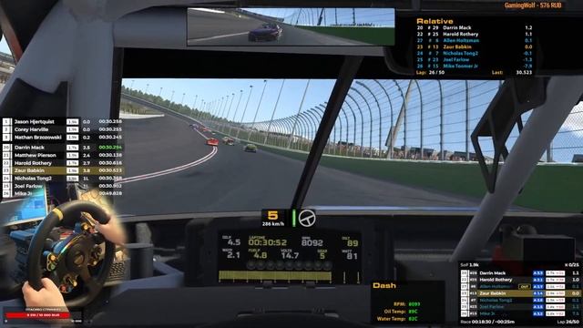 ? iRacing ? Наскарим восстанавливаем SR после Дайтоны ► 04.07.2023 смотреть онлайн