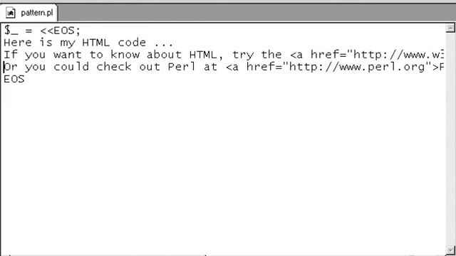 VTC Player Perl Fundamentals, Subpattern replacement 1 смотреть онлайн