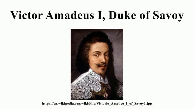 Victor Amadeus I, Duke of Savoy смотреть онлайн