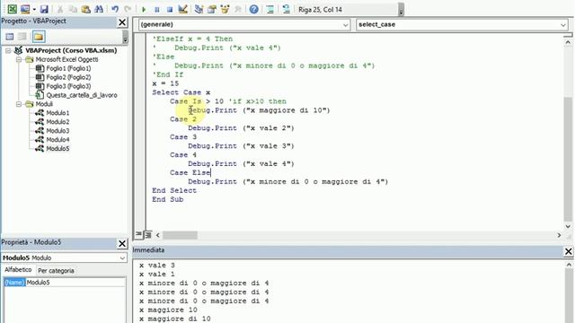 Corso VBA Excel ITA - 19 - Select Case смотреть онлайн