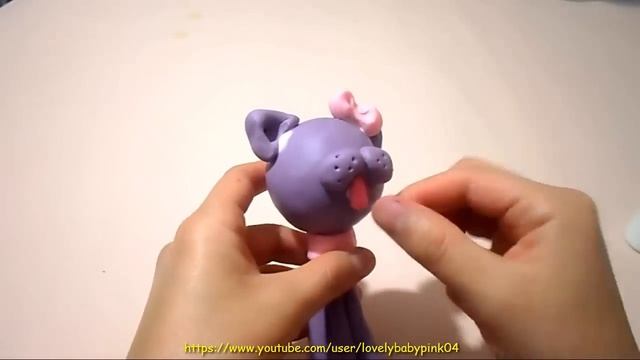 Tutoriales en porcelana fria, DIY Gato Porta anillos - Cold porcelain Handmade Cat смотреть онлайн