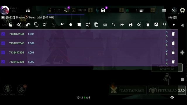 Shadow of death how to use all code with game guardian смотреть онлайн